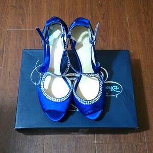 Disney princess blue heels